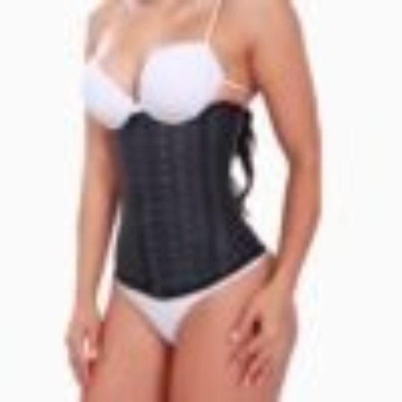 NEW NOVAbell Waist Trainer - 3 rows of hooks, Latex, 11-Hooks Bust to Hips - Picture 2 of 16